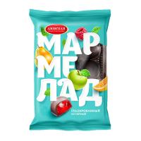 Мармелад желейный Ассорти Фруктово-ягодный микс глазированный Азовская КФ 250г