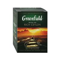Чай Гринфилд Greenfield Rich Ceylon черный 20 пир Чай Гринфилд Greenfield Rich Ceylon черный 20 пир