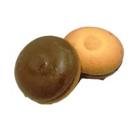 Печенье Искушение сложное песочное с вар сгущенкой и конд глазурью Сочинские сладости