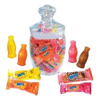 Леденцы со вкусом Колы и лимонада Три собаки Забияки 180 шт ст банка