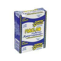 Масло сливочное Крестьянское 72,5% Ломтик солнца фольга 180г