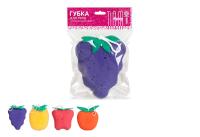 Губка-для-тела-Тиамо-Фрукты-4Play-объемная