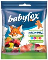 Жевательный мармелад Babyfox бегемоты КДВ 30 г