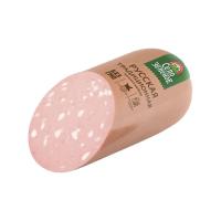 Колбаса вареная куриная Русская традиционная 1с Село Зеленое КуМК 400г_со срезом