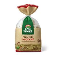 Пельмени Русские кат В Село Зеленое 400г_прямо