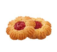 Печенье сдобное Курабье с вишневой начинкой КДВ