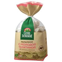 Пельмени С молодой телятиной кат Б Село Зеленое 800г_справа