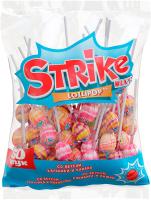 Карамель на палочке Strike с добавлением молока КДВ 11,3г_565г_пакет