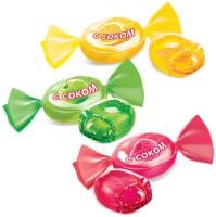 Карамель фасованная с соком малины, яблока и лимона КДВ 1 кг_весовая