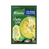 Чашка супа Кнорр Суп-лапша с сыром и грибами 15,5г