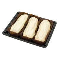 Пирожное Эклер с кремом сырным рикоттой Глобус 195г (3 шт по 65 г)