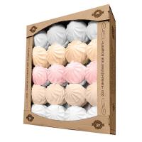 Зефир Ассорти 2 (крем-брюле Сливки клубника кофе капучино сгущенное молоко) ФПК ТВ TV 1 кг