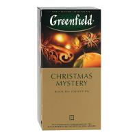 Напиток Гринфилд Greenfield Christmas Mystery черный 25 пак