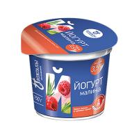 Йогурт фруктовый малина 3,5% Вожгалы ст 150г