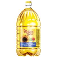 Масло подсолнечное раф Щедрое лето 5л