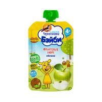 Пюре фруктовое яблоко Черноголовка Бэйби пауч 85г