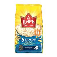 Хлопья 5 злаков му Царь 400г