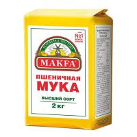Мука высший сорт Макфа 2 кг