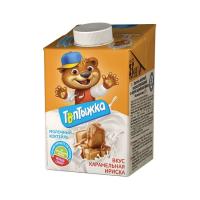 Коктейль молочный ультрапаст Топтыжка карамельная ириска 3,2% Edge 500г