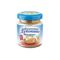 Пюре Бабушкино лукошко курица Ряба мясо цыплят с гречкой с 6 мес ст 100г