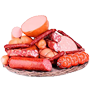 Колбасные изделия, мясные деликатесы