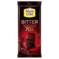 Шоколад горький Альпен Гольд ( Alpen Gold ) 80г