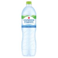 Вода минеральная природная столовая питьевая негаз Калинов Родник ПЭТ 1,5 л