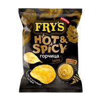 Чипсы Fry's Ядреная Злая горчица Черноголовка 80г