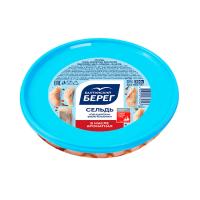 Сельдь атл филе-кусочки По-царски в масле ароматная Балтийский берег 200г