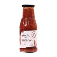 Соус томатный крафтовый Портобелло с дроблеными томатами Метелев Принто ст 330г