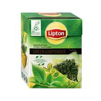 Чай Липтон Lipton Green Gunpowder зеленый с ароматом груши и османтуса 20 пир