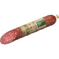 Колбаса сырокопченая куриная Брауншвейгская оригинальная 1с Село Зеленое КуМК ву 200г_со срезом