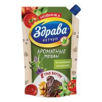 Кетчуп Здрава Ароматные травы ДП 350г