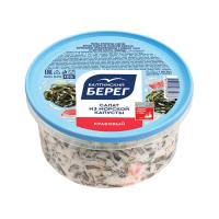 Салат из морской капусты Крабовый в соусе ( майонезе) Балтийский берег 400г