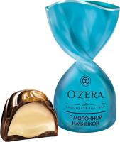 Конфеты шоколадные OZera с молочной начинкой КДВ