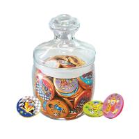 Шоколадные медали Три Собаки Забияки стекл банка 4,5г 90 шт