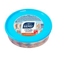 Сельдь атл филе-кусочки По-царски в масле с дымком Балтийский берег 500г_нов