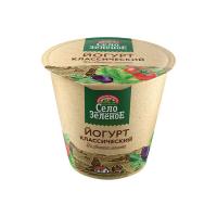 Йогурт 4% натуральный для салатов БЗМЖ Село Зеленое 120 г_прямо