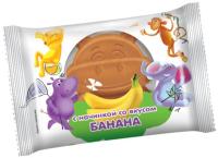 Пирожные с начинкой со вкусом банана (Бонди) КДВ 30г