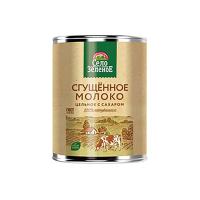 Сгущенное молоко 8,5% Село Зеленое жб банка 370г