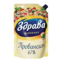 Майонез Здрава Провансаль дозатор ДП Киров 400г Майонез Здрава Провансаль дозатор ДП Киров 400г