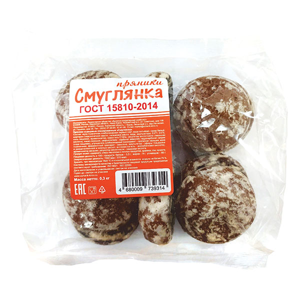 Пряники Смуглянка БКК 300 Г