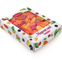 Мармелад желейный Ассорти Фруктово-ягодный микс Азовская КФ кор 2 кг