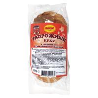 Кекс Творожный со сгущенным вареным  молоком  БКК 136г 2 шт по 68г