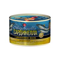 Сардинелла НДМ натур с добавл масла ГОСТ КТК Сохраним традиции 240г ключ