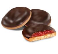 Печенье сдобное Яшкино клубника КДВ