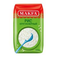 Рис круглозерный Макфа 800г