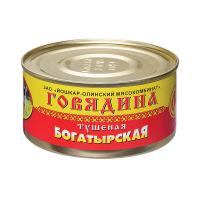 Говядина тушеная богатырская 325г Йола