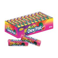 Жевательная конфета Chew Fruit 17,5г 20 шт блок Пакистан Три Собаки Забияки