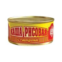 Каша рисовая с говядиной РК Русские колбасы МК Дубки 325г